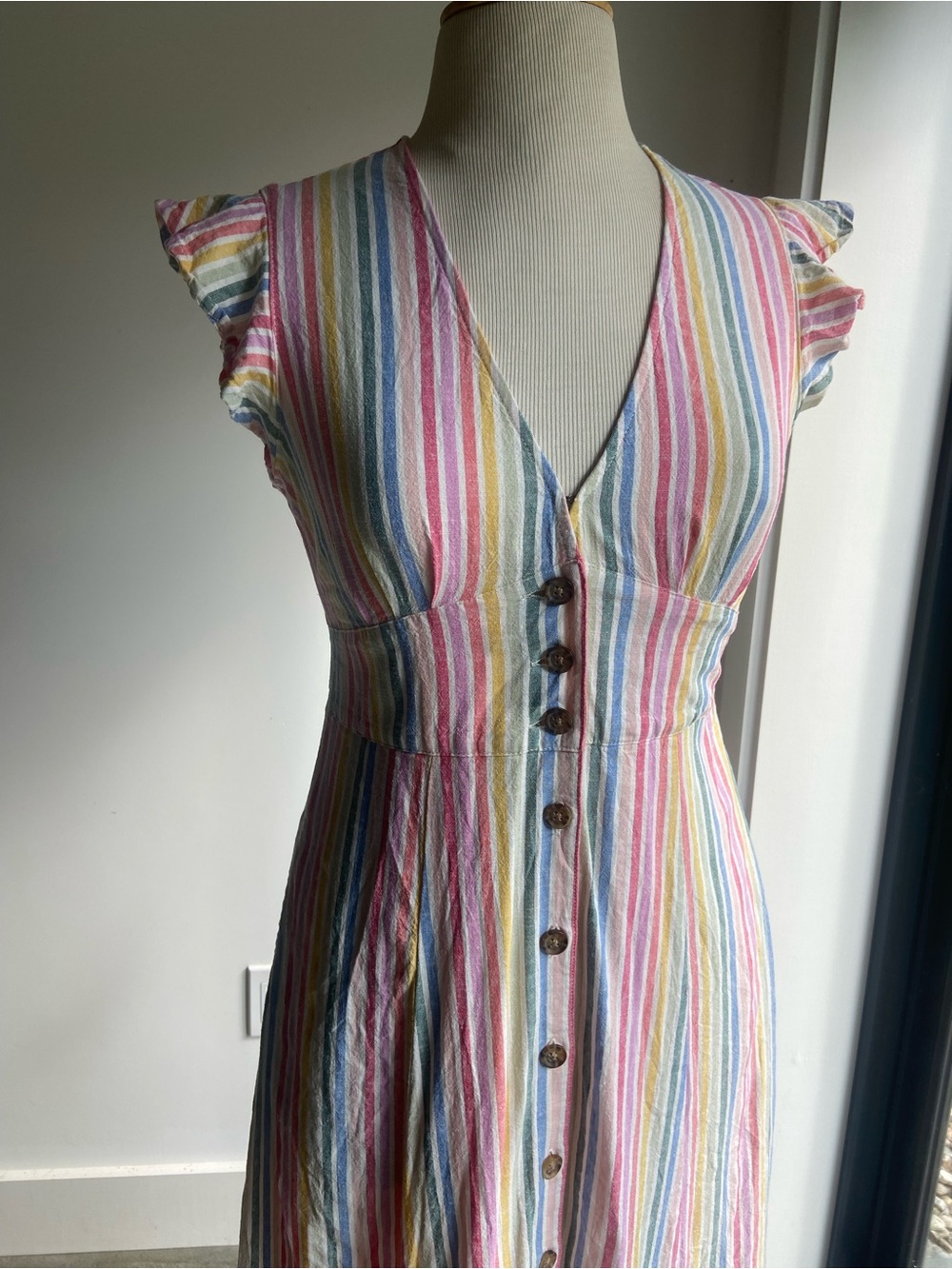 Rainbow Hemp Dress 🌈